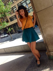 Final day outfit at FIT.