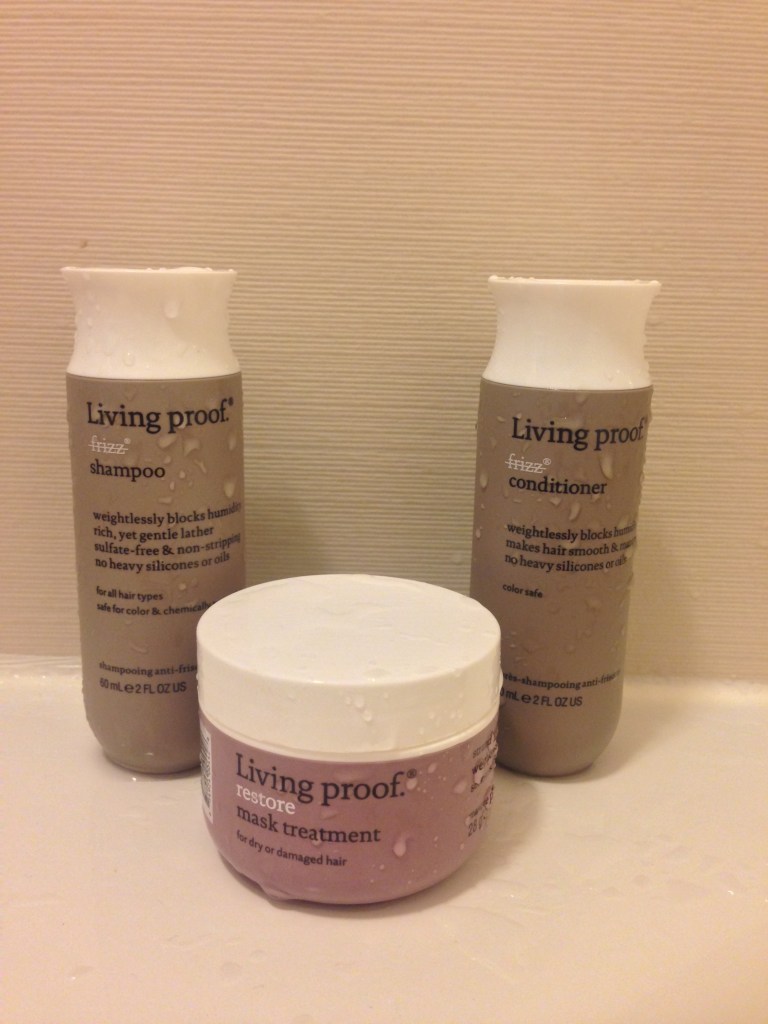 Travel Shampoo, $10, Ulta; Travel Conditioner, $10, Ulta; Travel Restoration Mask, FREE usually $12, Ulta